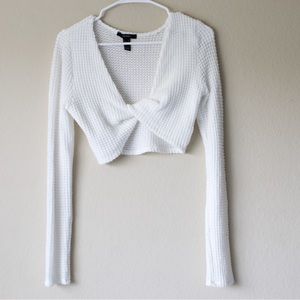 Long sleeve knitted top